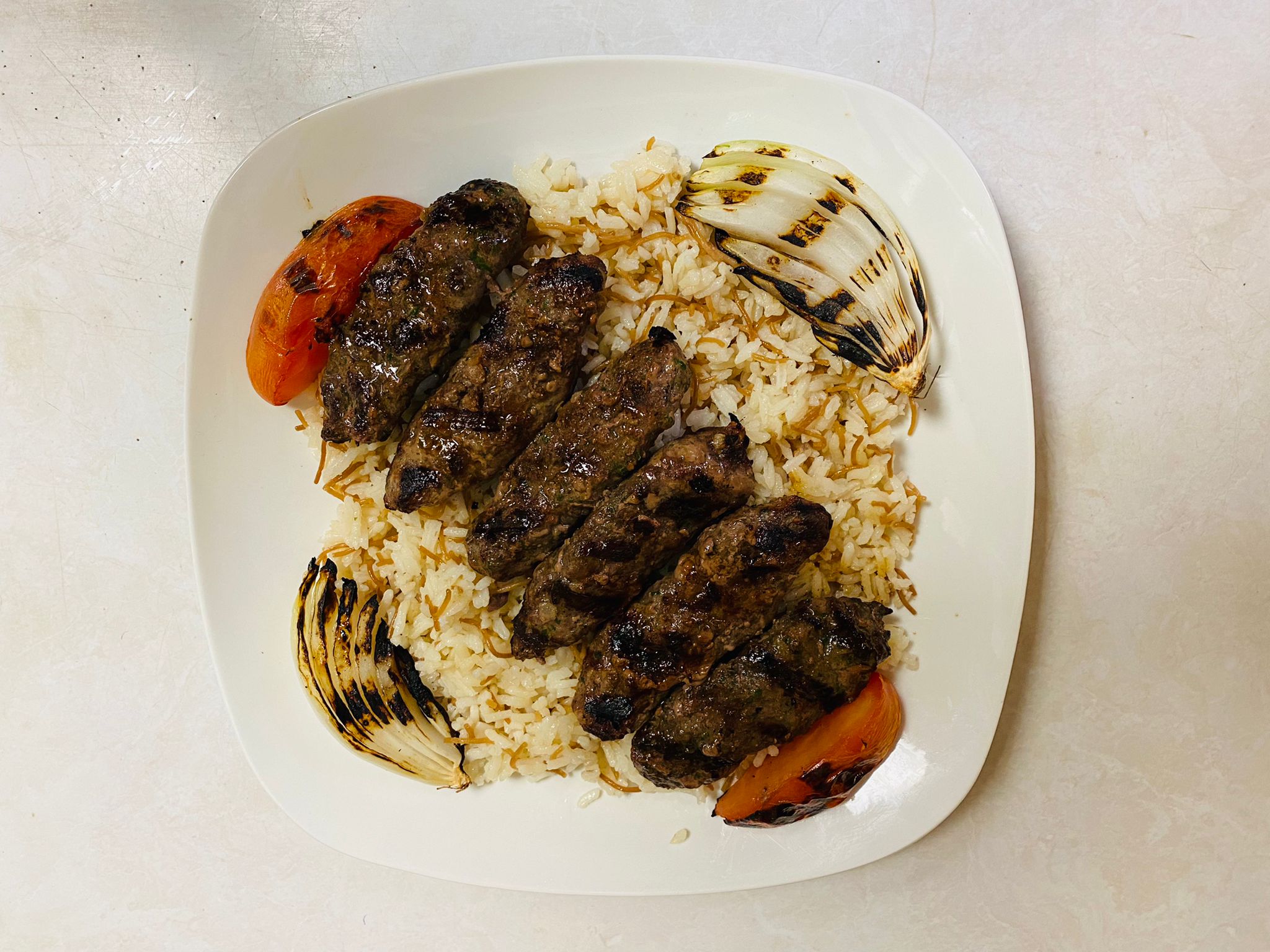 Kafta Shish Kabob